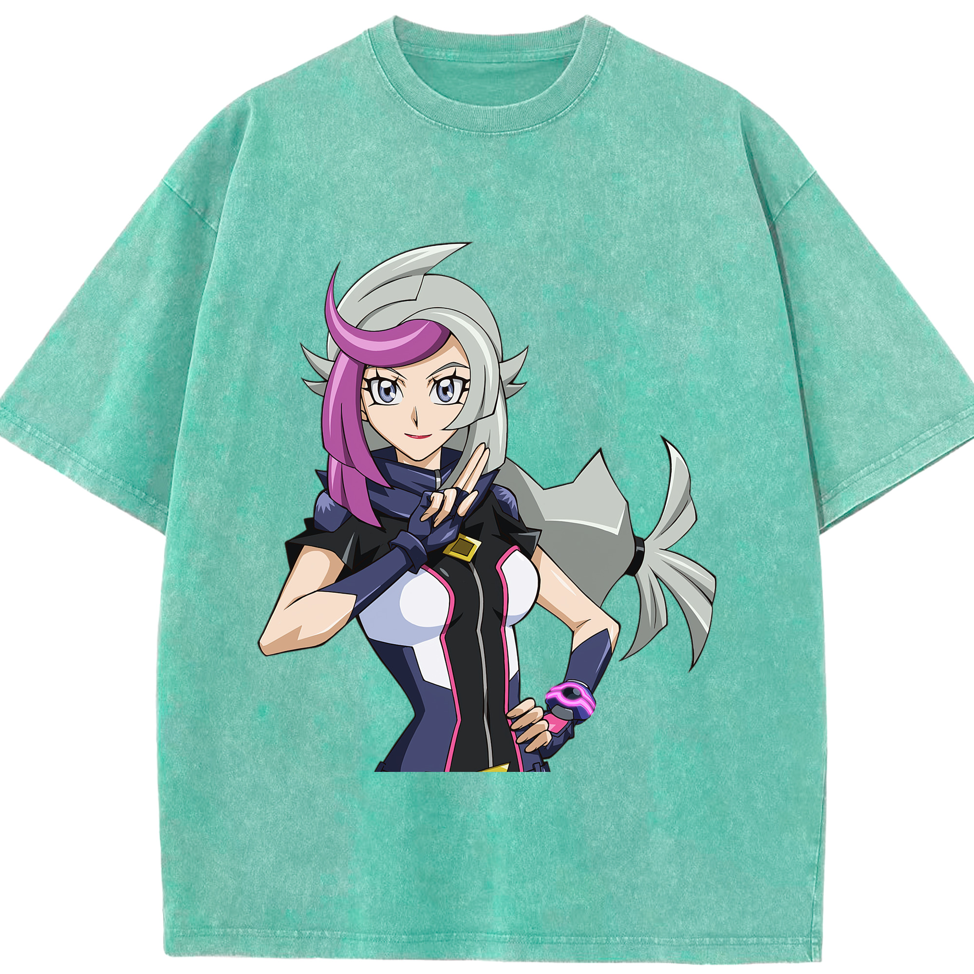 （画像用） 遊☆戯☆王 Yu-Gi-Oh! 綿100% ヴィンテージ風 半袖Tシャツ（フロントプリント）